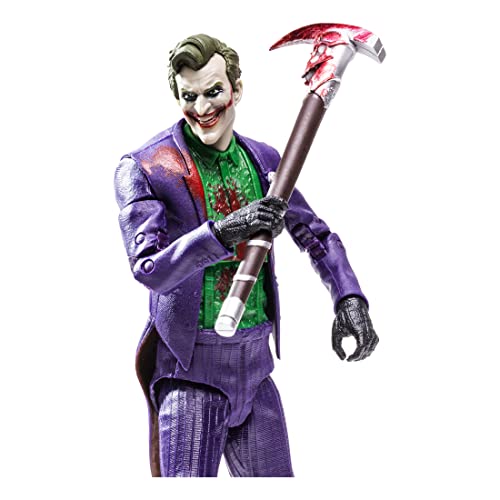 McFarlane Figura de Accion Mortal Kombat Joker - Bloody - TM11058 Multicolor