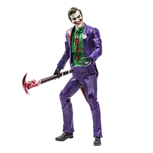 McFarlane Figura de Accion Mortal Kombat Joker - Bloody - TM11058 Multicolor