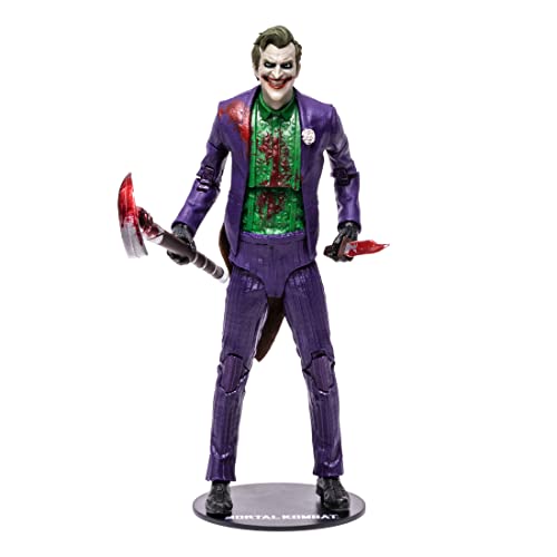 McFarlane Figura de Accion Mortal Kombat Joker - Bloody - TM11058 Multicolor