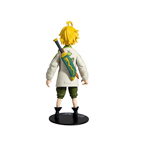 McFarlane Juguetes TM12801 Seven Deadly Sins 7IN WV1-MELIODAS, Multicolor