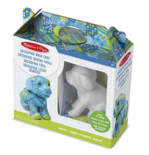 Melissa & Doug- Decoupage Made Easy - Puppy (40102) , color/modelo surtido