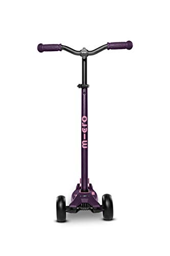 Micro® Maxi Deluxe Pro, el Original, Patinete 3 Ruedas, 5-12 Años, Peso 2,9kg, Carga MAX 70Kg, Altura 72-91cm, Ruedas Anchas