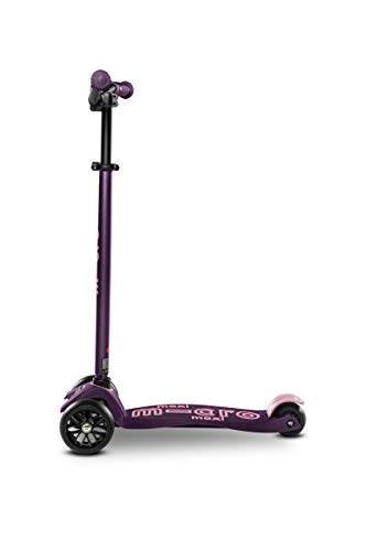 Micro® Maxi Deluxe Pro, el Original, Patinete 3 Ruedas, 5-12 Años, Peso 2,9kg, Carga MAX 70Kg, Altura 72-91cm, Ruedas Anchas