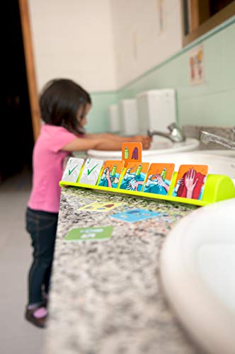 Miniland- Learning Sequences: Hygiene Habits Juego de lenguaje para niños, Multicolor (31968)