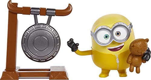 Minions Figuras traviesas Bob, Gong ( Mattel GMD92) , color/modelo surtido