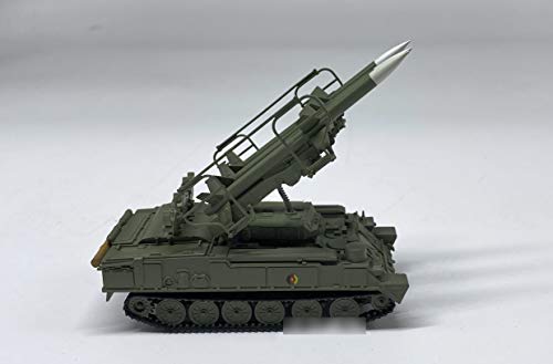 MODELO FÁCIL Alemania Oriental SAM-6 Vehículo de lanzamiento de misiles antiaéreos 1/72 TANQUE MODELO ACABADO