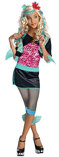 Monster High - Disfraz de Lagoona Blue para niña, infantil 3-4 años (Rubie's 884789-S)