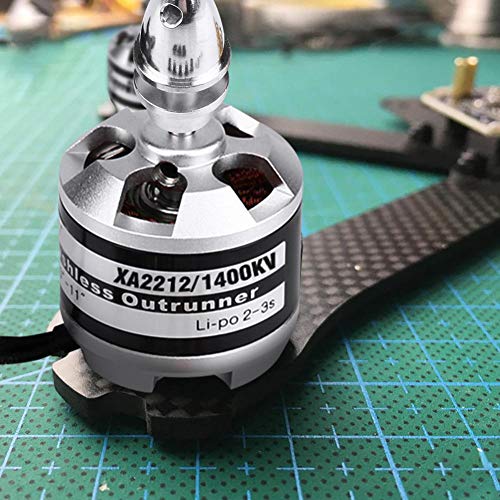 Motor sin Escobillas RC Drone, EMAX XA2212 820KV / 980KV / 1400KV 2-3S Motor sin Escobillas para RC Drone Quadcopter Multi-Rotor Aviones Accessroy Piezas(1400KV)