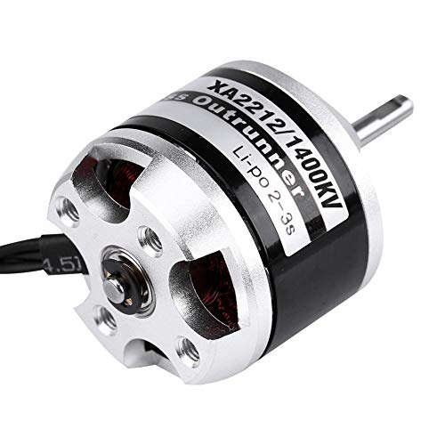 Motor sin Escobillas RC Drone, EMAX XA2212 820KV / 980KV / 1400KV 2-3S Motor sin Escobillas para RC Drone Quadcopter Multi-Rotor Aviones Accessroy Piezas(1400KV)