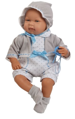 Muñecas Arias - Muñeco llorón Vestido topitos (65095)