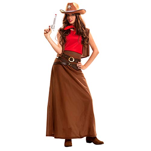 My Other Me Desconocido Me-202618 Disfraz de vaquera para mujer, S (Viving Costumes 202618)