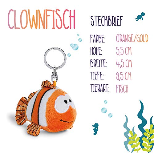 NICI Llavero pez payaso Claus-Fisch 10cm