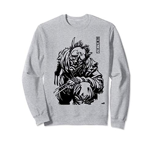 Ninja con máscara tradicional japonesa Sudadera