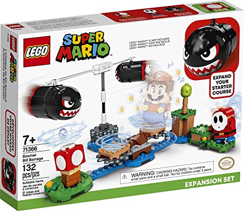 Nintendo Lego Super Mario Boomer Bill Barrage 71366 | 132 Piece Expansion Set