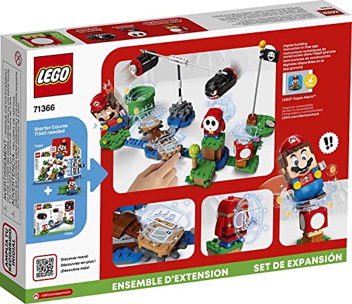 Nintendo Lego Super Mario Boomer Bill Barrage 71366 | 132 Piece Expansion Set