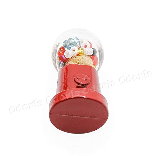 Odoria 1/12 Miniatura Cramelo Grabber Rojo Cocina Accesorio para Casa de Muñecas