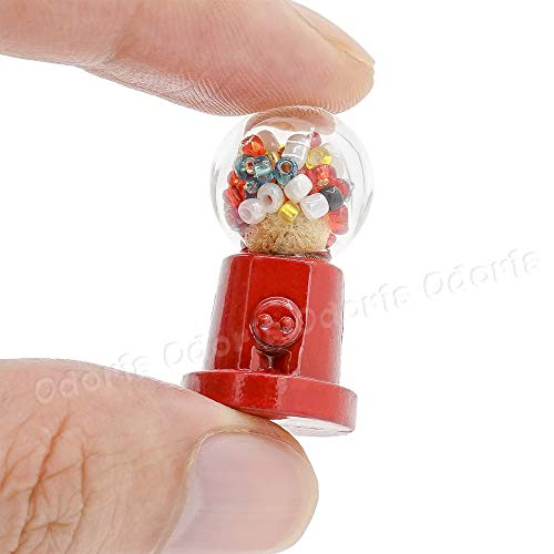 Odoria 1/12 Miniatura Cramelo Grabber Rojo Cocina Accesorio para Casa de Muñecas