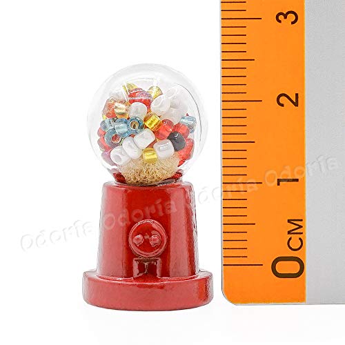 Odoria 1/12 Miniatura Cramelo Grabber Rojo Cocina Accesorio para Casa de Muñecas