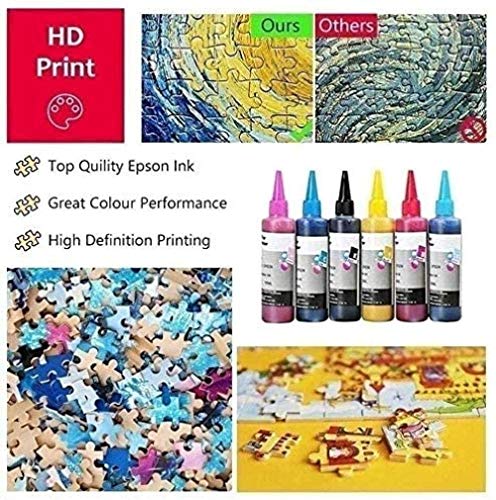 OSDFN Puzzle 2000 Piezas, DIY Rompecabezas De Galería De Arte Mural , Intelectual Educativo Divertido Juego Familiar Puzzle, Juguete Regalo para Niños Adultos