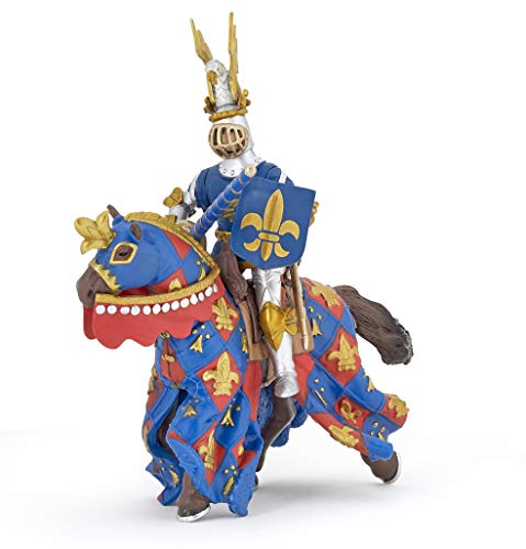 Papo-Papo-39787-Estatuilla-Caballo Lilie-Azul Figura, Multicolor (39787)