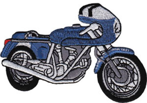 Parche para Cafe Racer de aplicación azul