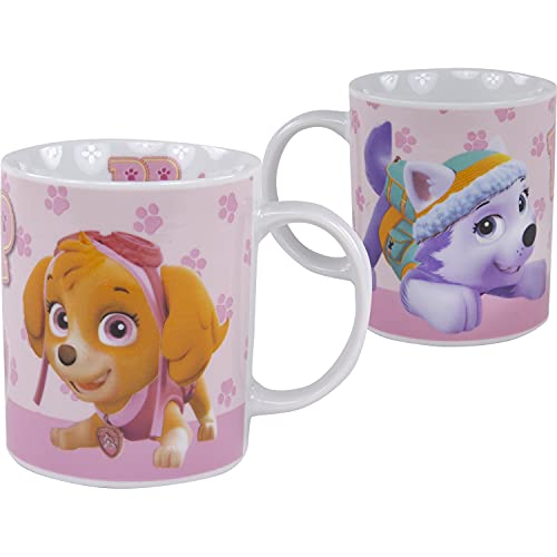 Patrulla Canina - Taza Skye Huellas, 320 ml (United Labels Ibérica 813323)