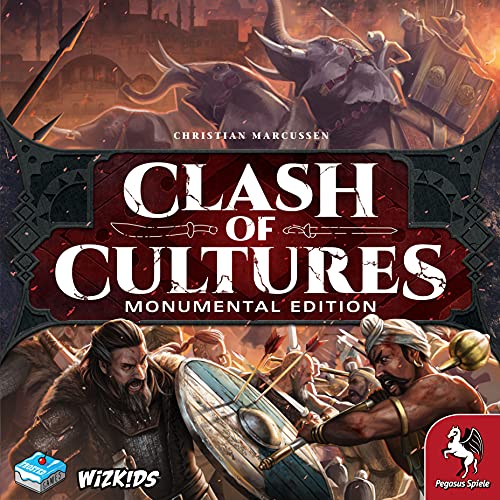 Pegasus 57317G - Clash of Cultures, Board Game, for 2-4 Players, Ages 12+ (DE Edition)