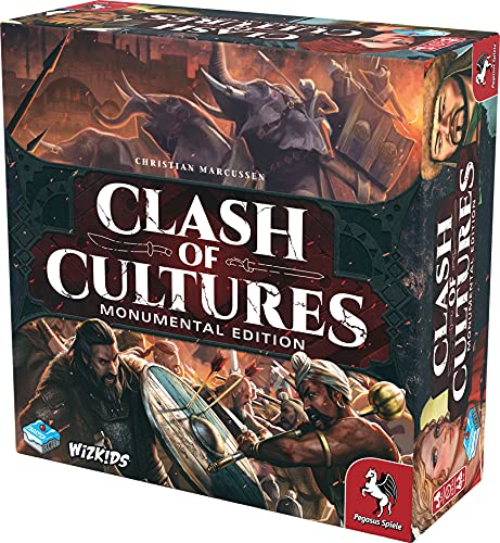 Pegasus 57317G - Clash of Cultures, Board Game, for 2-4 Players, Ages 12+ (DE Edition)