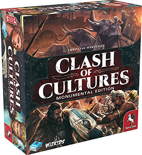 Pegasus 57317G - Clash of Cultures, Board Game, for 2-4 Players, Ages 12+ (DE Edition)