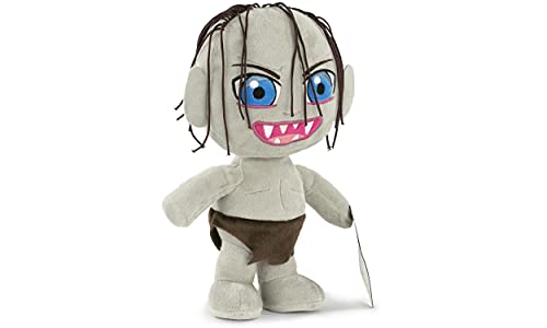 Play by Play The Lord of The Rings - Peluches El Señor de los Anillos 28cm Aragorn Frodo Gandalf Gollum Legolas Edición Coleccionista - Calidad Super Soft (con Caja Presentación, Gollum)