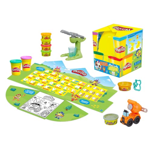 Play-Doh Hasbro Sorpresovo 2022 - Huevo con sorpresas y Caja Que se Convierte en Juego