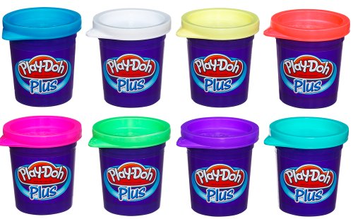 Play Doh - Pack de 8 Decoraciones (Hasbro A1206E24)