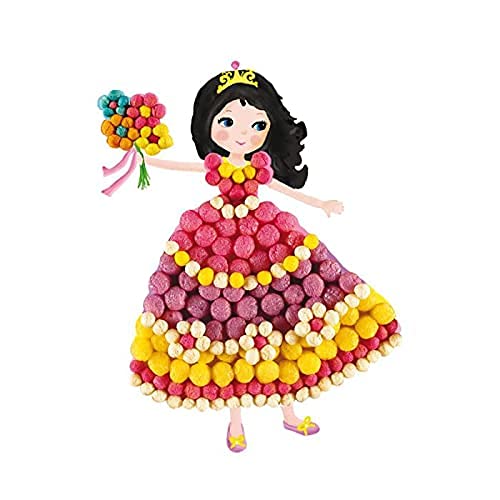 PlayMais Mosaic Dream Princess Kit de Manualidades para niñas y niños a Partir de 3 años | 2300 Piezas y 6 Plantillas de mosaicos con Princesas | estimula la Creatividad y la motricidad