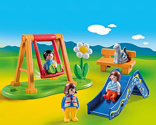 PLAYMOBIL 1.2.3 Parque Infantil, A partir de 18 meses (70130)