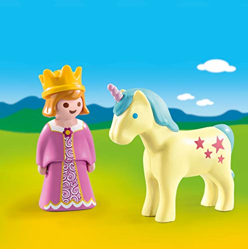 Playmobil 1.2.3 Princesa Unicornio