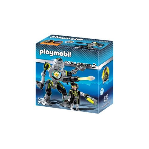 PLAYMOBIL Agentes Secretos 2 - Robot Mega Masters, Set de Juego , Multicolor, 15 x 7,5 x 15, (5289)