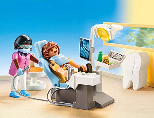 PLAYMOBIL City Life 70198 Dentista, A Partir de 4 años