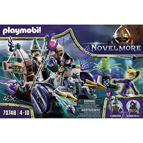 PLAYMOBIL Novelmore 70748 Violet Vale - Vehículo de Captura de Demonios, A partir de 4 años