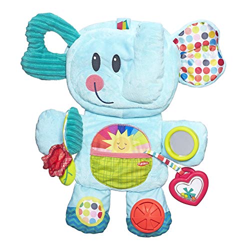 Playskool Heroes- Fold 'n Go Busy Elephant, Color Azul (Hasbro B2263)