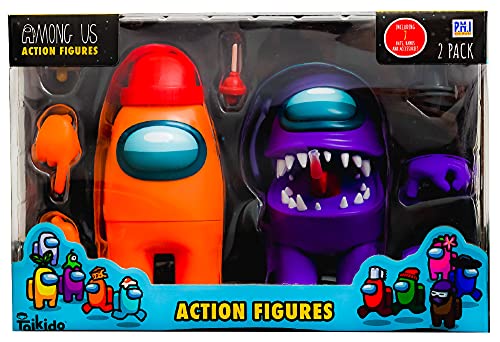 P.M.I. Among Us Action Figures - 2 Pack (S1) (Random) (AU6015)