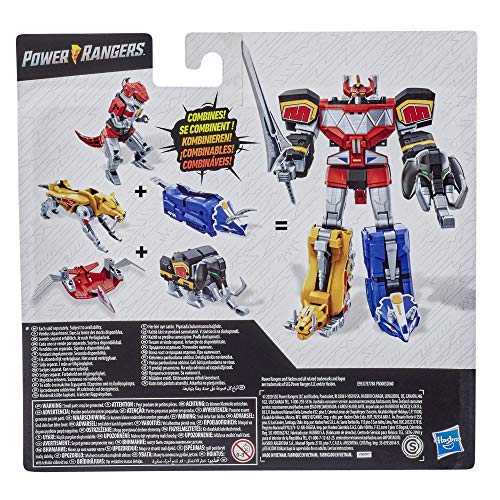 Power Rangers Mighty Morphin Mastodon Dinozord y Pterodactyl Dinozord Toy Paquete de 2 Figuras de acción Parte de Dino Megazord para niños a Partir de 4 años