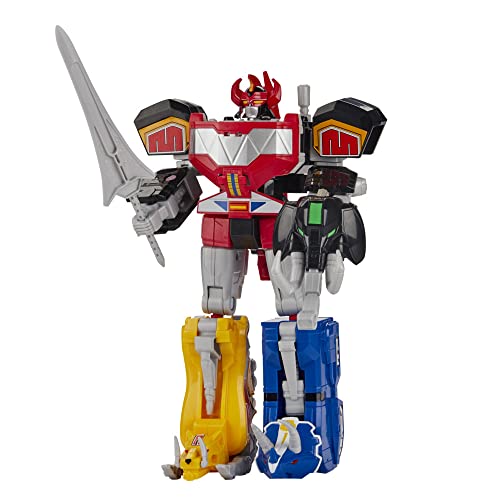 Power Rangers Mighty Morphin Mastodon Dinozord y Pterodactyl Dinozord Toy Paquete de 2 Figuras de acción Parte de Dino Megazord para niños a Partir de 4 años