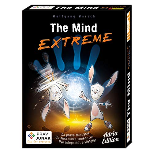 Pravi Junak The Mind Extreme Adria Edition – Juego de cartas cooperativas únicas de The Mind