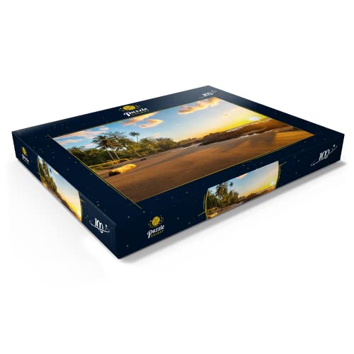 Puesta De Sol Tropical En La Costa del Pacífico De Costa Rica - Premium 100 Piezas Puzzles - Colección Especial MyPuzzle de Puzzle Galaxy