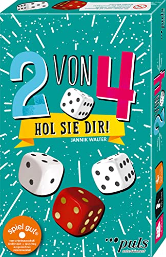 puls entertainment- 2 Von 4 Juego de Dados. (24242)