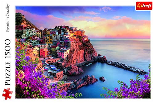 Puzzle Widok na miasteczko Manarola 1500