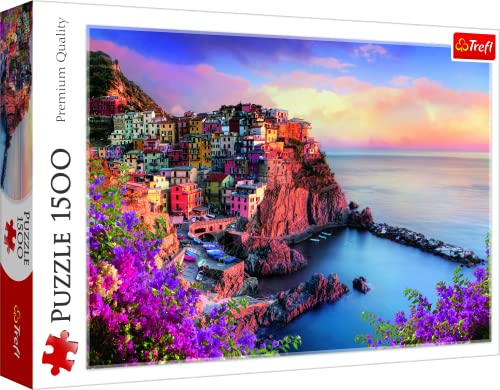 Puzzle Widok na miasteczko Manarola 1500