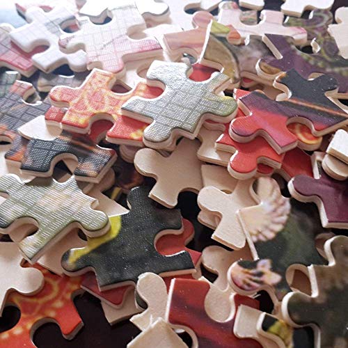 Puzzles 500/1000 Pieces Rompecabezas - Invasión Alienígena, Creative Adult Children's DIY Juego De Ocio Interesante Juguetes 0305 (Color : No partition, Size : 500 Pieces)