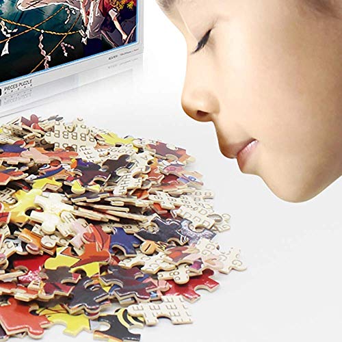 Puzzles 500/1000 Pieces Rompecabezas - Invasión Alienígena, Creative Adult Children's DIY Juego De Ocio Interesante Juguetes 0305 (Color : Partition, Size : 1000 Pieces)