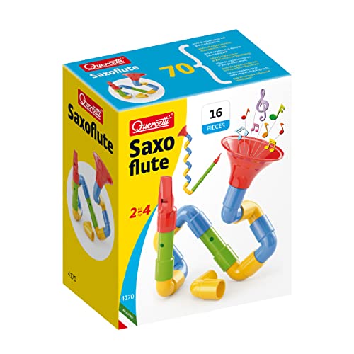 Quercetti - 4170 - Juego Encajables Saxo Flauta 24m+